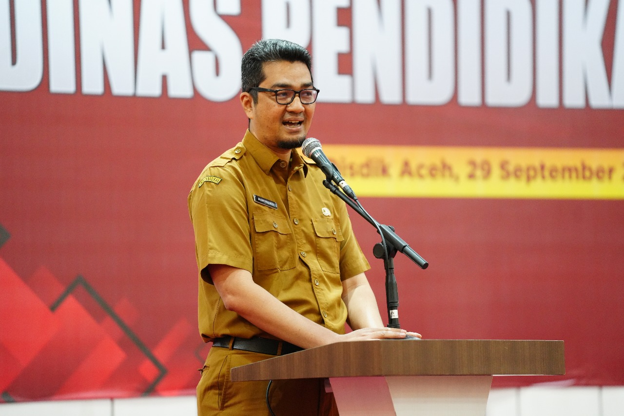 Kepala Dinas Pendidikan Aceh, Marthunis, ST., D.E.A., (Foto: for nukilan)