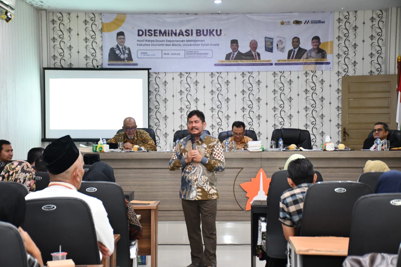 Diseminasi Buku Dosen FEB USK: Arah Lebih Cerah, dari Dunia Pendidikan