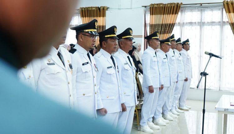 Bupati Aceh Tengah, Haili Yoga Lantik 219 Pejabat Administrator dan Pengawas di Lingkungan Pemerintah Kabupaten Aceh Tengah. (Foto: Humas Aceh Tengah)