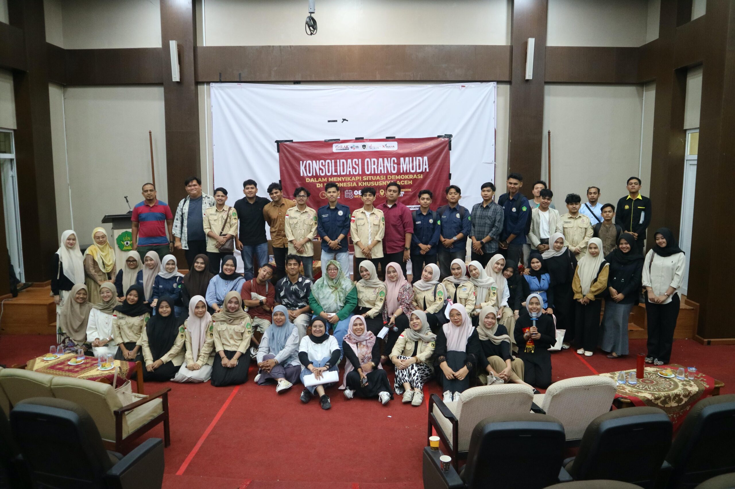 Konsolidasi Orang Muda Menyikapi Situasi Demokrasi di Aceh. (Foto: For Nukilan)