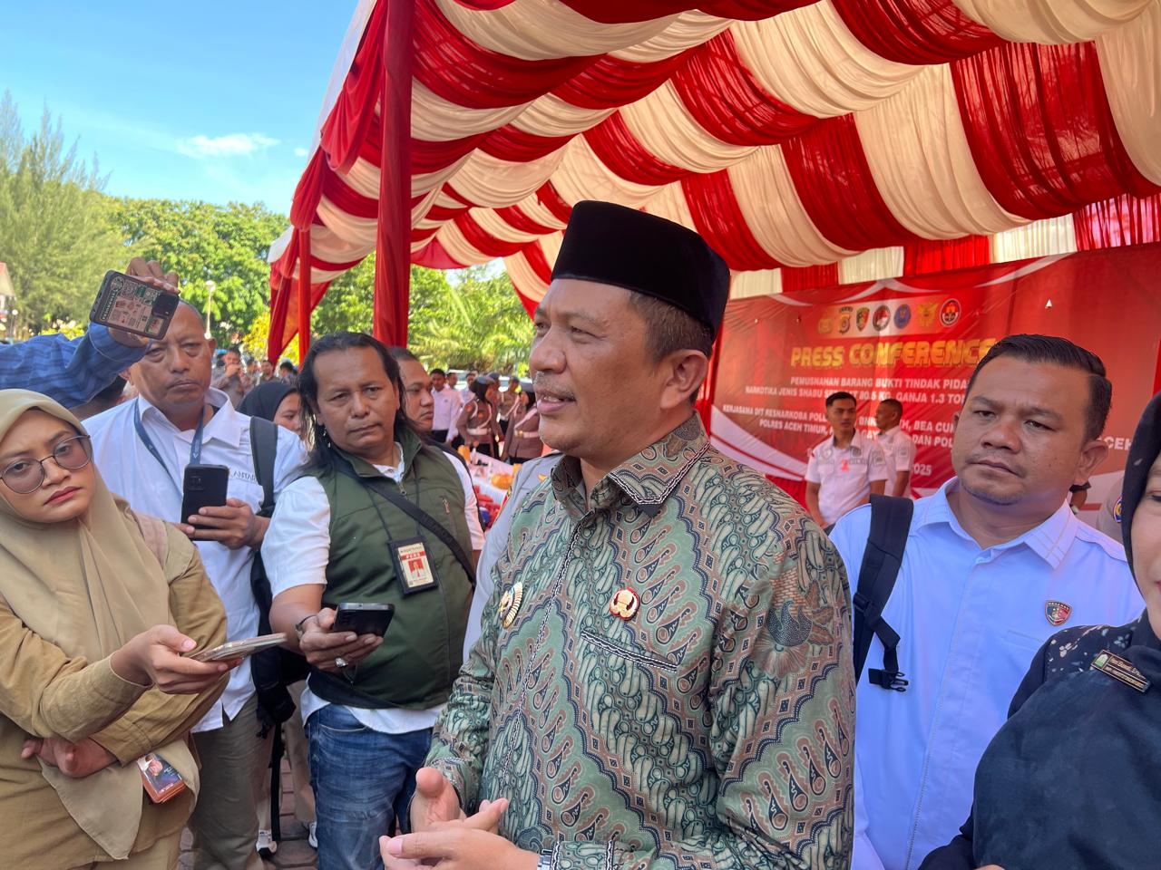 Bupati Gayo Lues, Suhaidi. (Foto: Nukilan/Rezi)