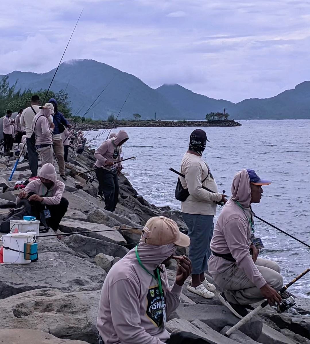 Potret Peserta Banda Aceh Fishing Tournament. (Foto: Nukilan)
