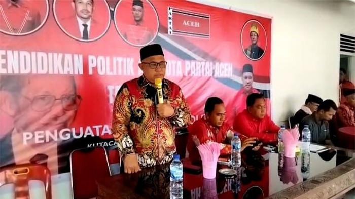 Yahdi Hasan Kumpulkan Seratusan Kader Partai Aceh dan Tokoh Masyarakat. (Foto: Ist)