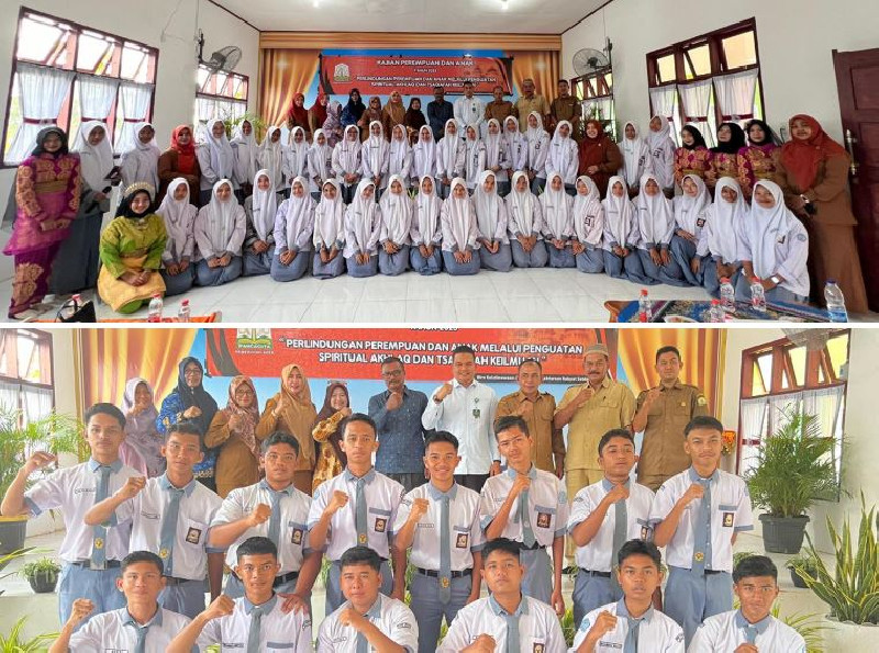 Pemerintah Aceh melalui Biro Keistimewaan Aceh dan Kesejahteraan Rakyat (Isra) Sekretariat Aceh kembali menggelar kegiatan Kajian Perempuan dan Anak di SMAN 1 Dewantara, Kabupaten Aceh Utara, Selasa (20/5/2025). (Foto: For Nukilan)