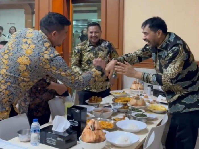 Pertemuan Gubsu Bobby Nasution dan Gubernur Aceh Muzakir Manaf (Mualem) di Jakarta (Foto: dok. Tim Media Gubernur Aceh)