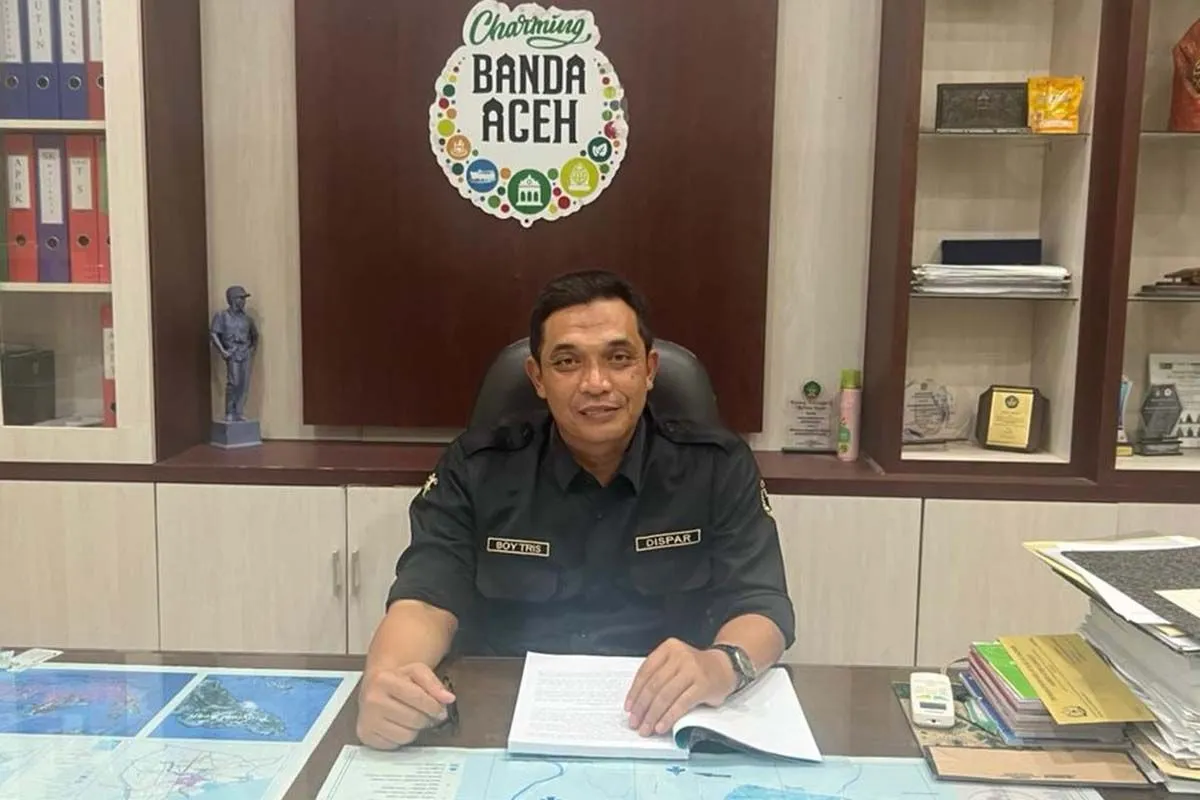 Kepala Bidang Promosi dan Pemasaran Dispar Kota Banda Aceh Triansyah Putra. (Foto: Humas TRB)