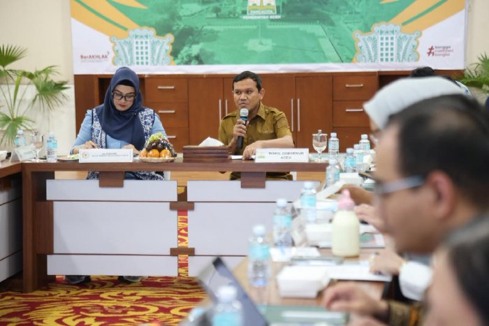 Wagub Fadhlullah Minta Dukungan Komisi IX DPR RI untuk Perkuat Layanan Kesehatan di Aceh. (Foto: Humas Aceh)