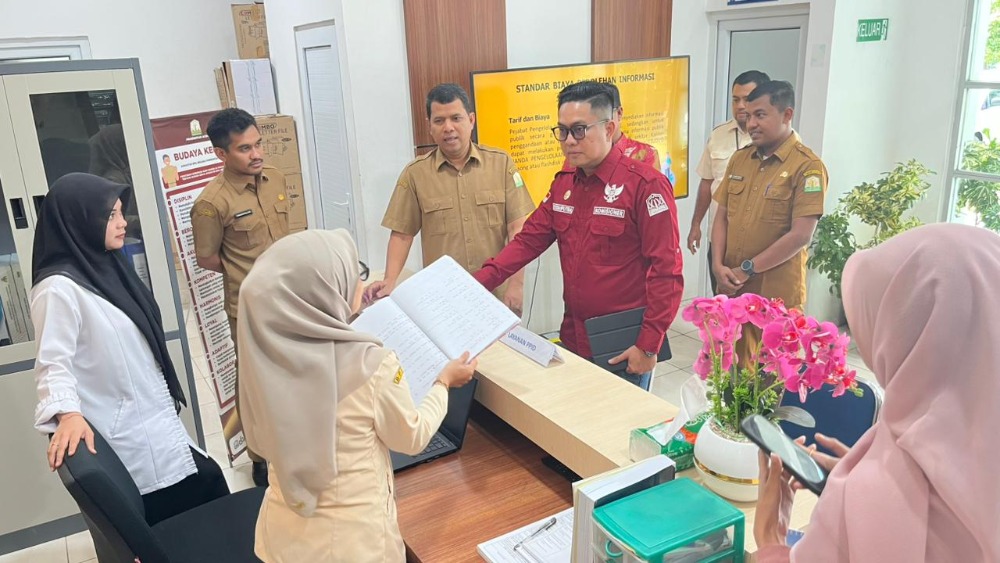 BPKA Terima Kunjungan Tim Monev Komisi Informasi Aceh. (Foto: BPKA)