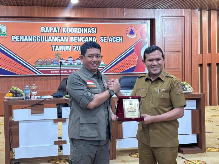 BNPB Tegaskan Aceh Jadi Prioritas Nasional dalam Penanggulangan Bencana. (Foto: Humas BPBA)