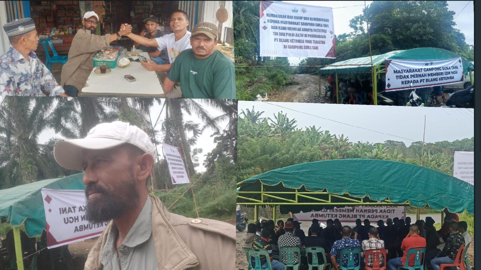 Eks Kombatan GAM di Bireuen Dukung Warga Suka Tani, Minta Pemkab Turun Tangan Selesaikan Sengketa. (Foto: beritamerdeka.net)