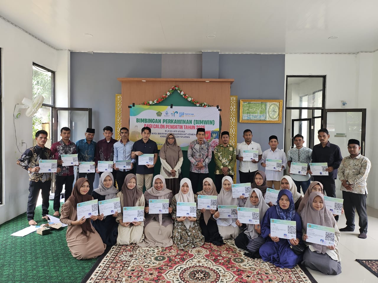 Calon Pengantin di Kluet Utara Antusias Ikuti Bimbingan Perkawinan. (Foto: For Nukilan)