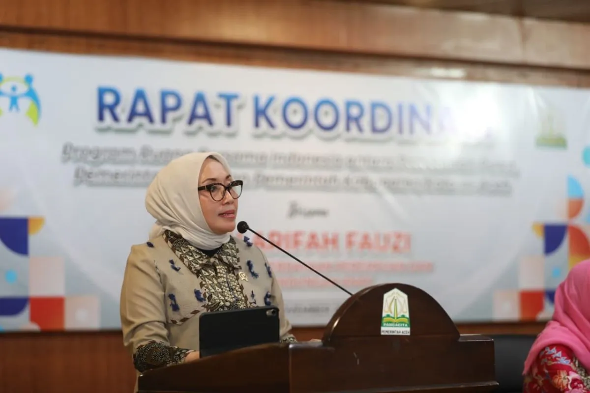 Menteri Pemberdayaan Perempuan dan Perlindungan Anak Arifah Fauzi. (FOTO: Kementerian Pemberdayaan Perempuan dan Perlindungan Anak)