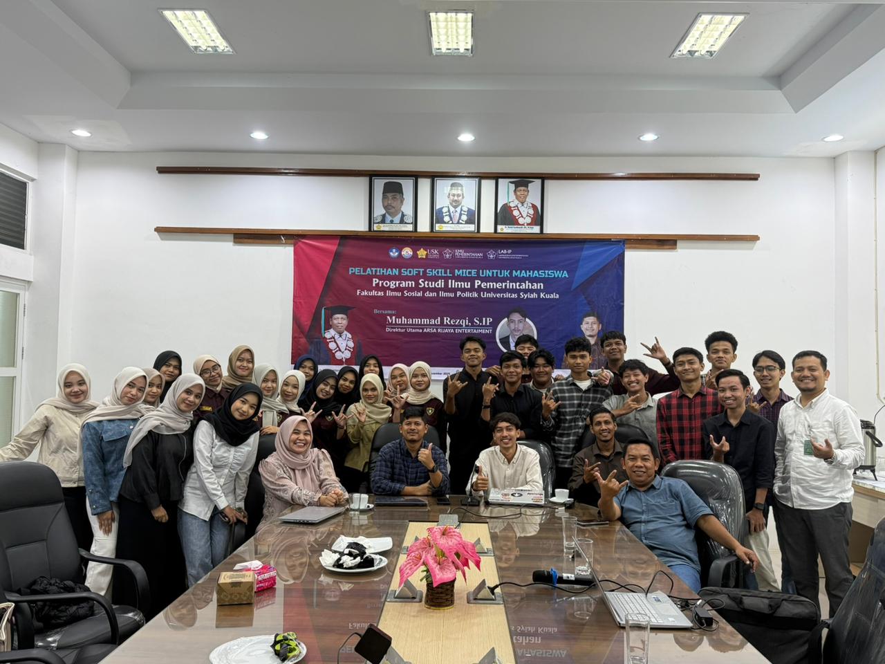 Prodi Ilmu Pemerintahan USK Menggelar Pelatihan MICE. (Foto: For Nukilan)