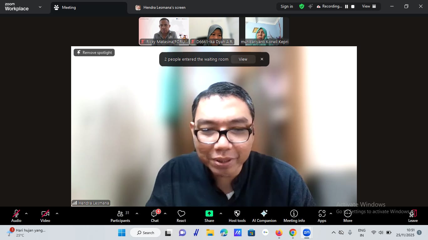 Flower Aceh dan Mitra Gelar Webinar Keamanan Siber untuk Perlindungan Perempuan. (Foto: For Nukilan)