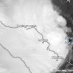 Badai Siklon 04B Muncul di Dekat Langsa, Bergerak di Selat Malaka