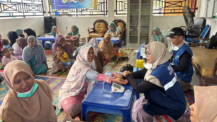 UMY Rescue 2025 Hadirkan Layanan Kesehatan untuk Warga Desa Batee Puteh Aceh. (Foto: For Nukilan)