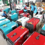 ESDM Distribusikan Seribu Genset untuk 224 Desa Terdampak Bencana di Aceh