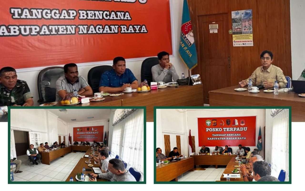 Dinas Pertanahan Aceh Koordinasi Penanganan Logistik di Nagan Raya. (Foto: For Nukilan)
