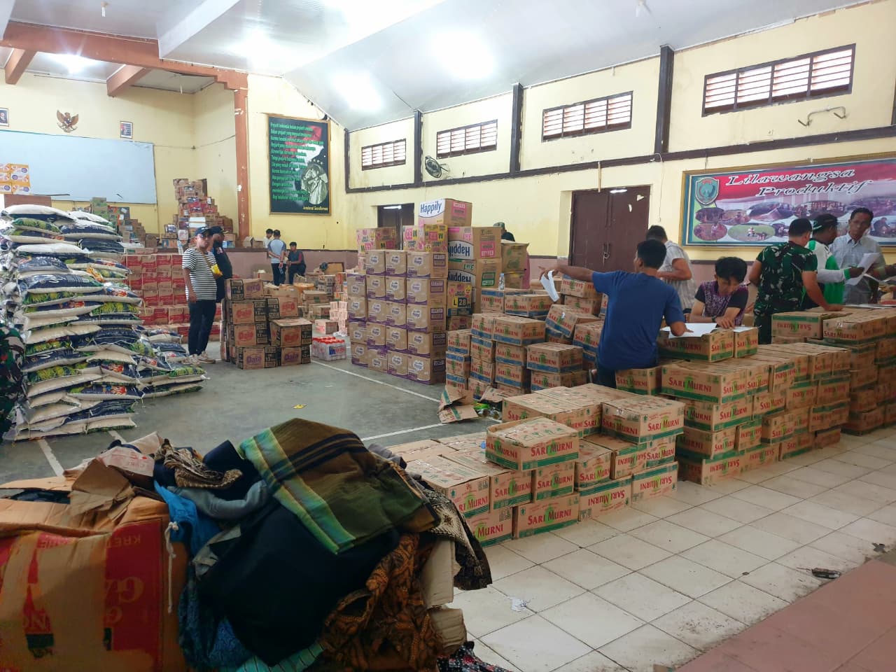 Distribusi Bantuan Bencana di Aceh Berjalan Normal. (Foto: For Nukilan)
