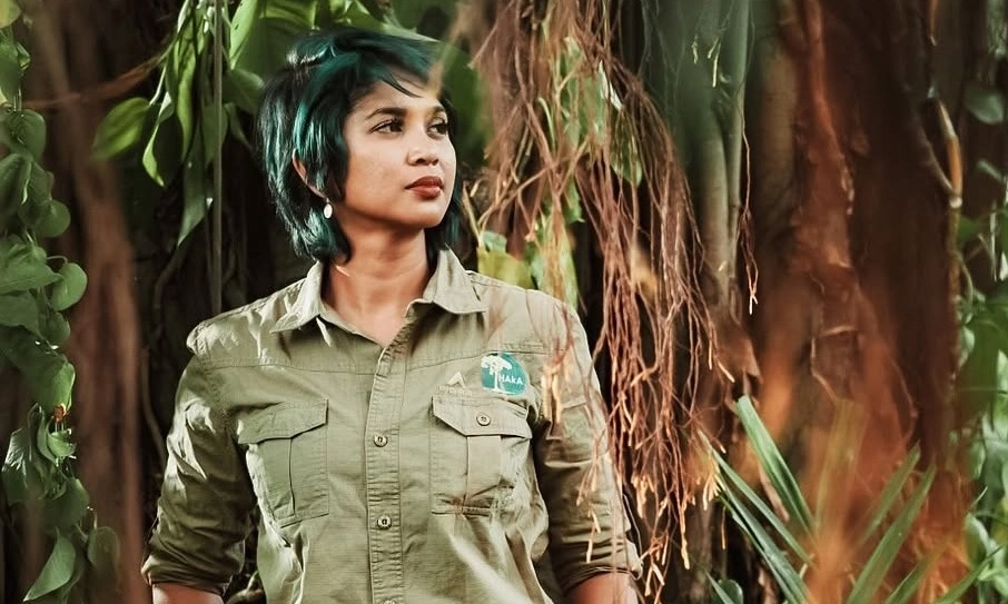 Farwiza Farhan, aktivis konservasi lingkungan asal Aceh. (Foto: Instagram/wiiiiza)