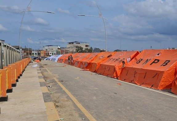 Tenda BNPB Dipasang Jelang Kunjungan Presiden, Warga Aceh Tamiang Angkat Suara