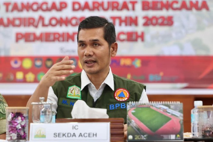 Sekretaris Daerah (Sekda) Aceh, M. Nasir. (Foto: Humas Aceh)