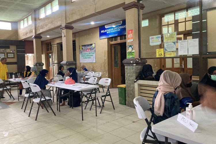 Kondisi terkini RSUD Aceh Tamiang di Kecamatan Karang Baru, Kabupaten Aceh Tamiang, Provinsi Aceh, Minggu (28/12/2025).(Foto: kompas.com / Nabilla Ramadhian)
