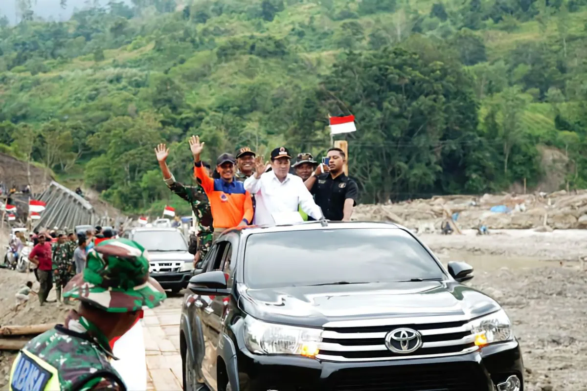 Jembatan bailey Berawang Gajah di Kecamatan Ketol, Kabupaten Aceh Tengah, telah rampung dibangun dan resmi digunakan. (Foto: For Nukilan)