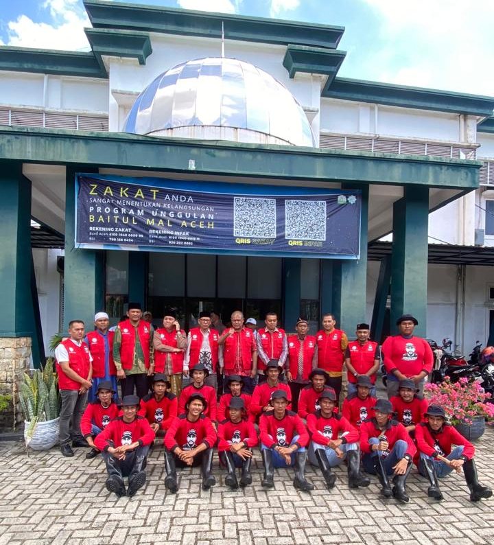 Satgas Bencana Baitul Mal Aceh Bergerak Cepat Pulihkan Masjid dan Pesantren Pascabencana. (Foto: For Nukilan)