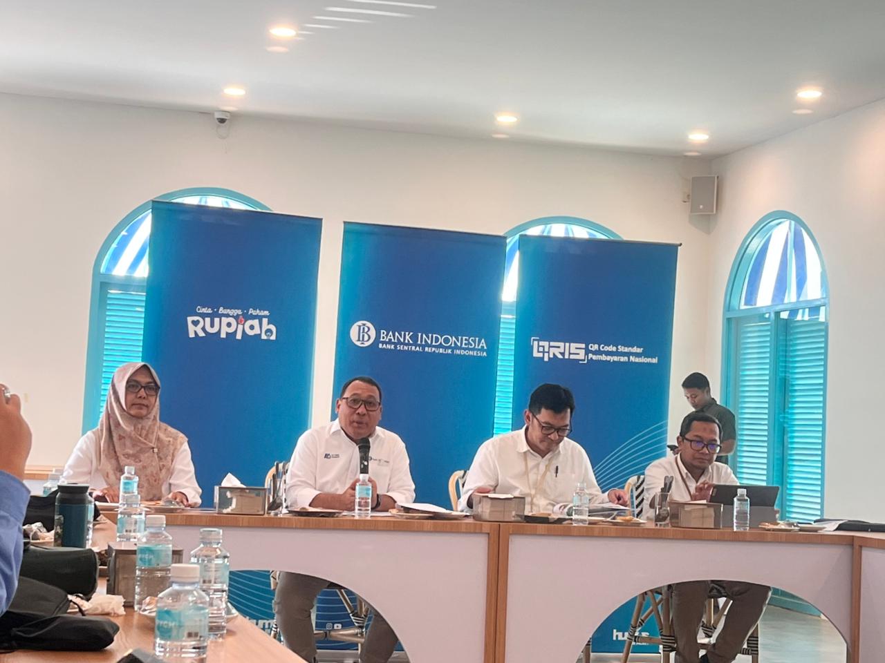 Kepala Perwakilan Bank Indonesia Provinsi Aceh, Agus Chusaini dalam kegiatan bincang bincang bareng media di Banda Aceh, Rabu 21 Januari 2026. (Foto: Nukilan/Rezi)