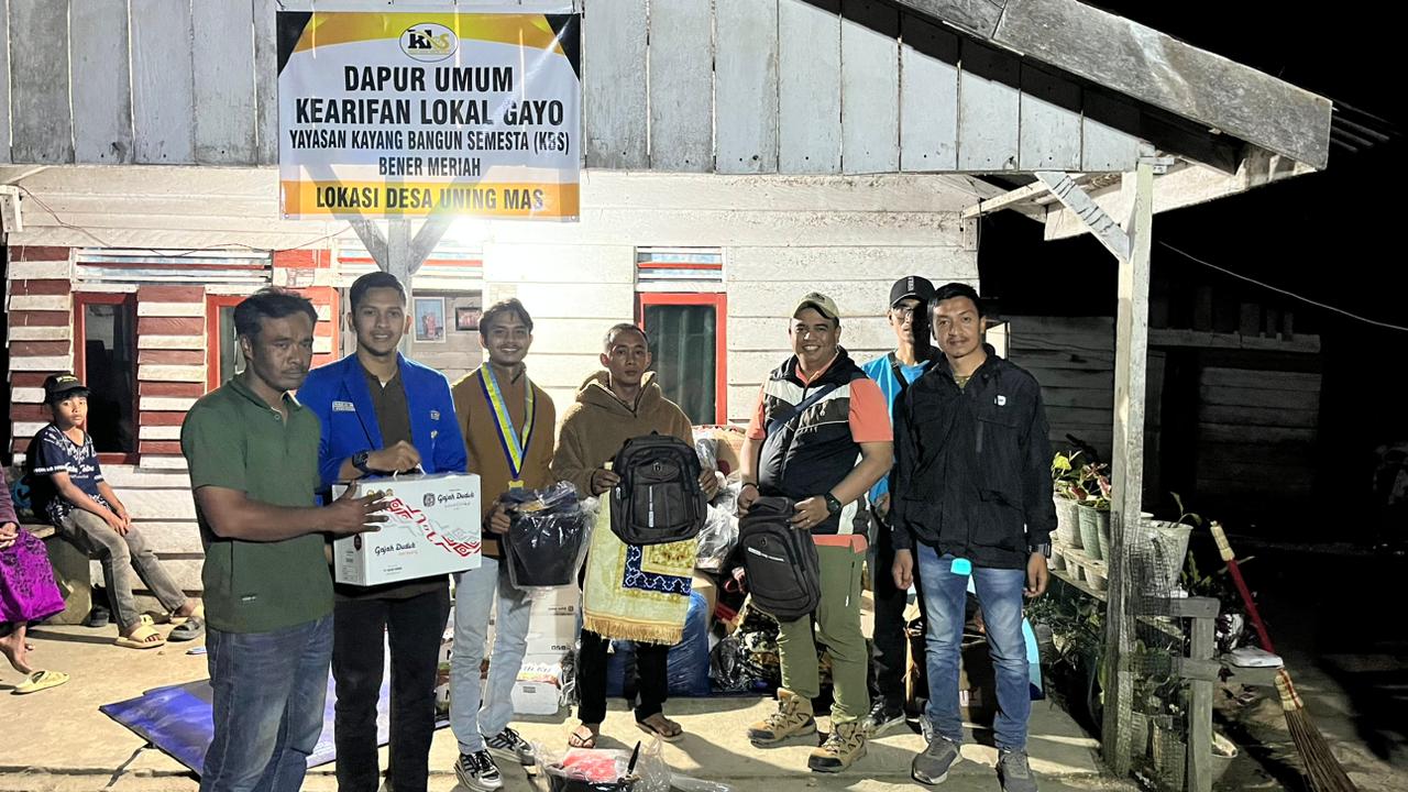 PKC PMII Aceh Salurkan Bantuan dan Layanan Psikososial ke Korban Bencana Aceh Tengah dan Bener Meriah. (Foto: For Nukilan)