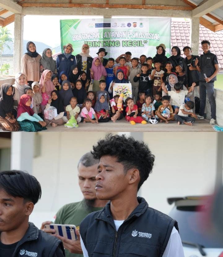 Kolaborasi Psikososial Bintang Kecil Sukses Digelar di Aceh Barat, Relawan Fokus Pulihkan Anak Terdampak Bencana. (Foto: Fo Nukilan)