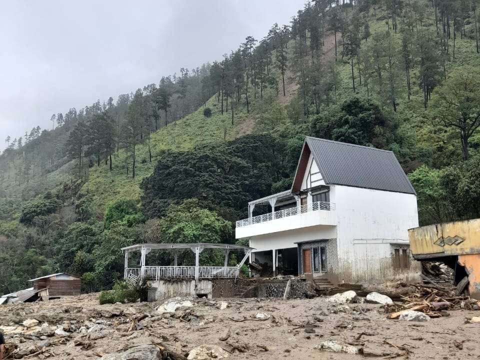 Kondisi Kecamatan Bintang pasca dilanda banjir. (Foto: Ist)