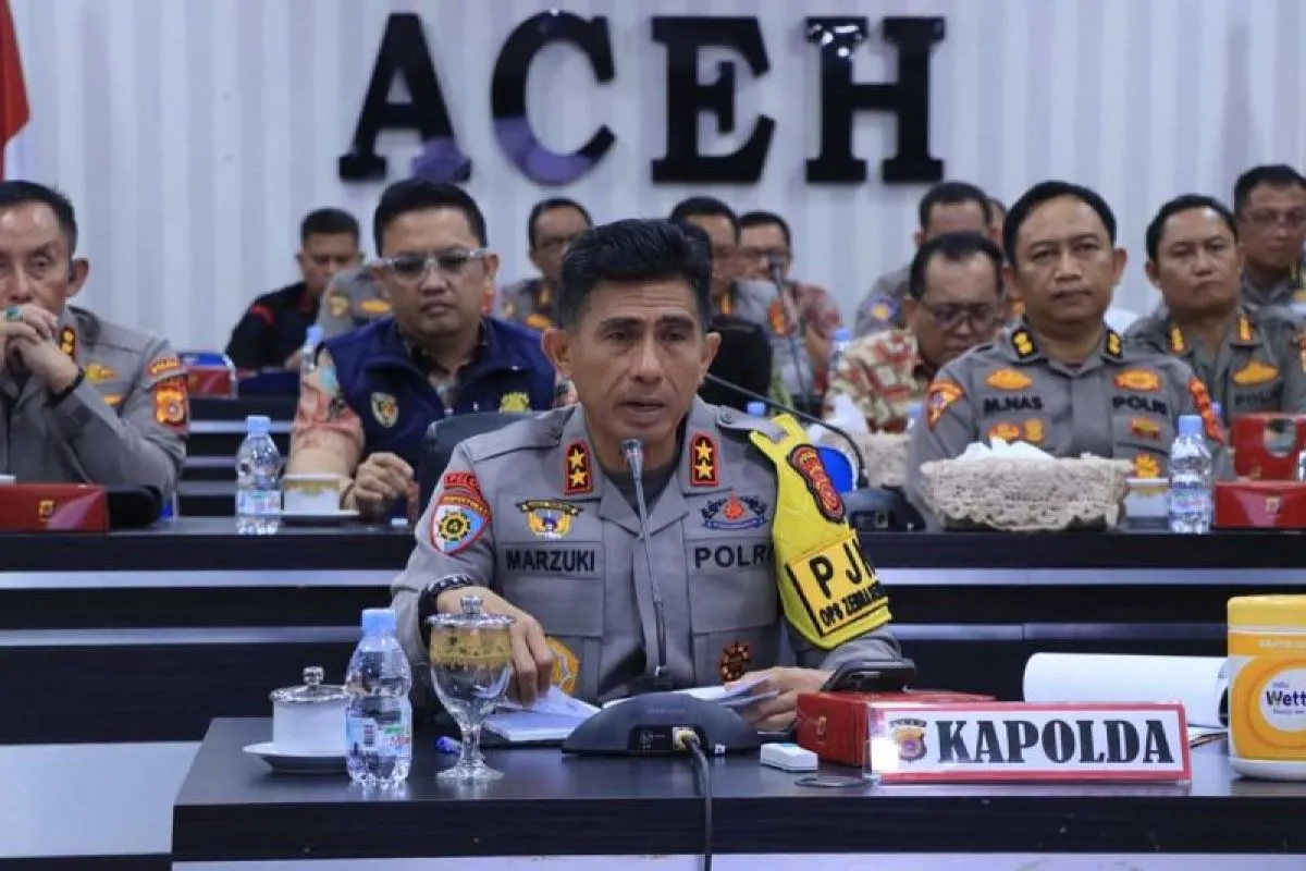 Kapolda Aceh Irjen Pol Marzuki Ali Basyah. (FOTO: Bidhumas Polda Aceh)