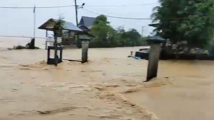 Ilustrasi banjir. (Foto: Ist)