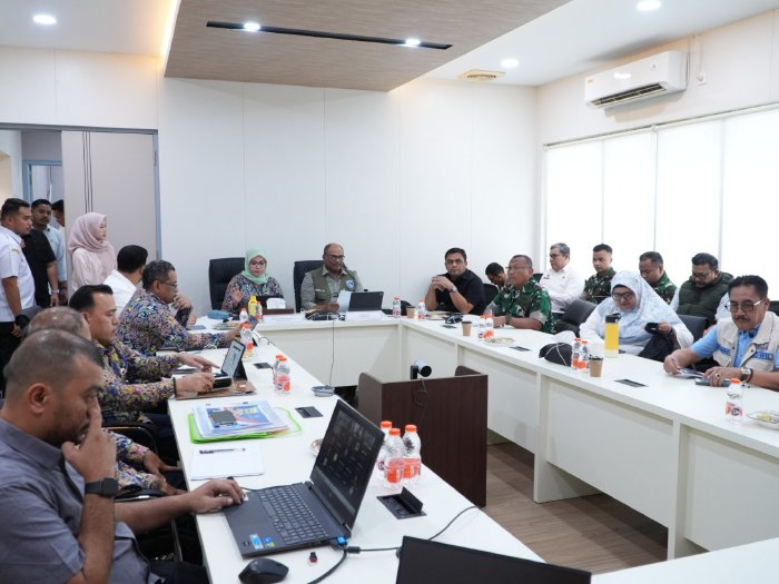 Kaposwil Satgas PRR Aceh Perkuat Sinergi dengan Kementerian PU untuk Akselerasi Infrastruktur Pascabencana. (Foto: Humas Aceh)