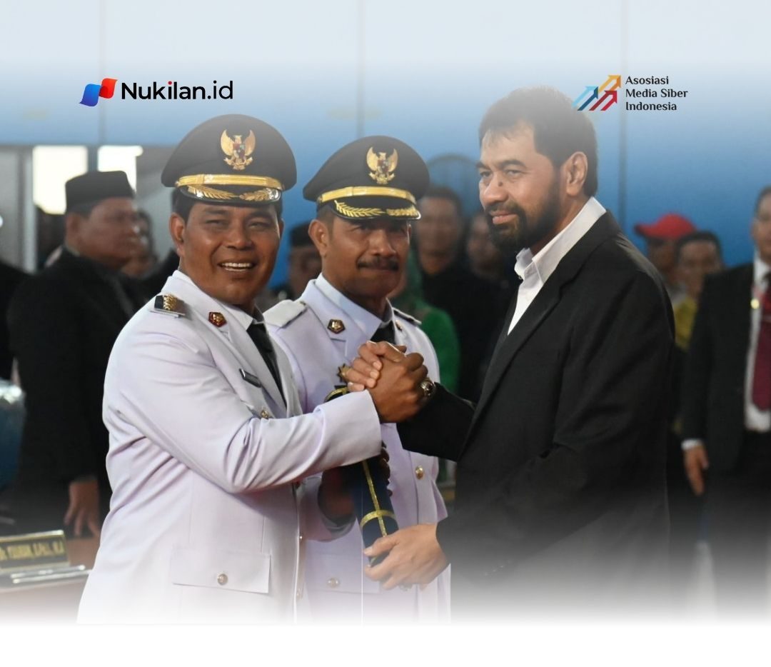 Bupati dan Wakil Bupati Aceh Besar, Muharram Idris dan Syukri. (Foto: For NUKILAN)