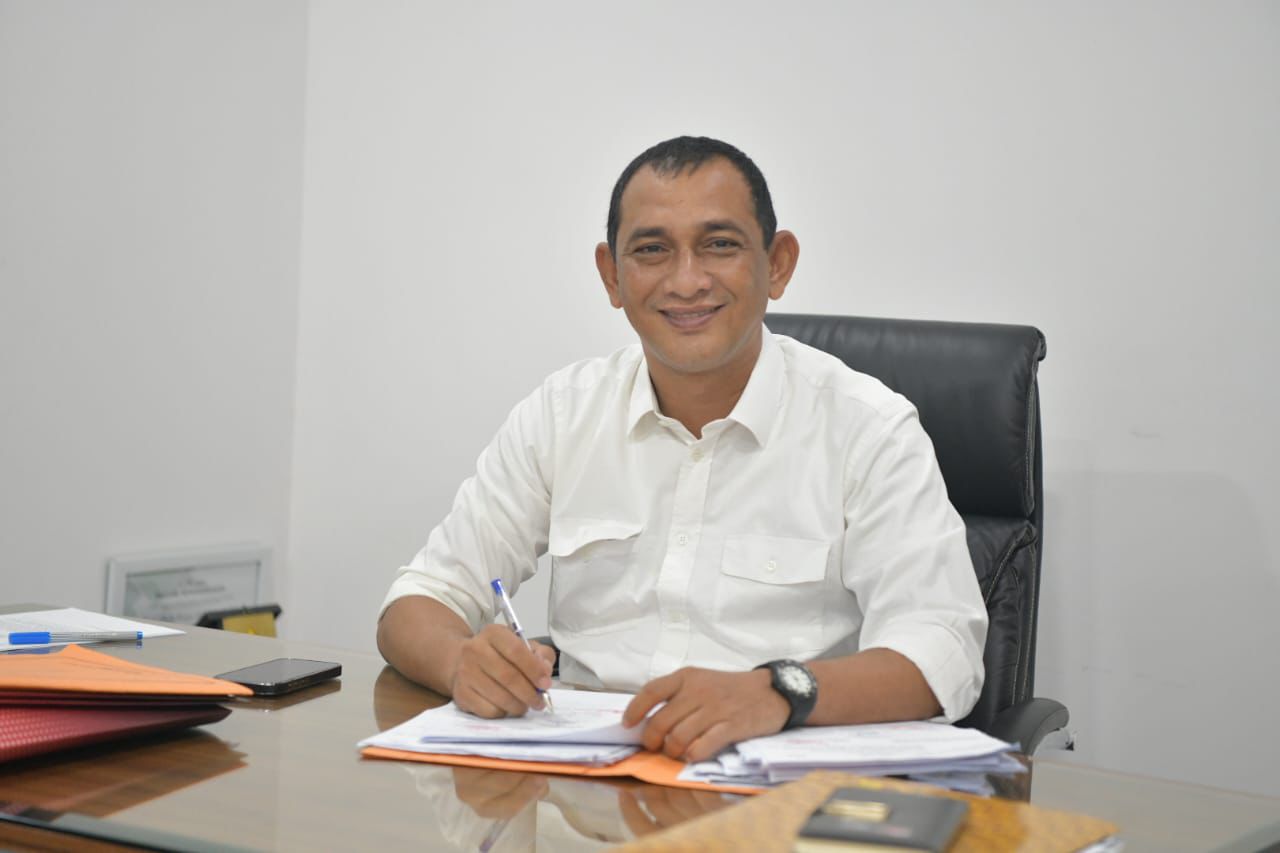 Kepala Dinas Perindustrian dan Perdagangan (Disperindag) Aceh, T. Adi Darma. (Foto: For Nukilan)