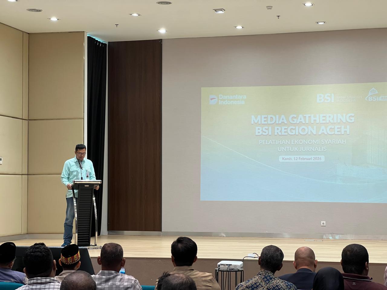 Regional CEO BSI Aceh, Imsak Ramadhan. (Foto: Nukilan/Rezi)
