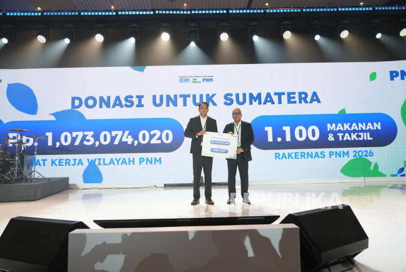 Rakernas PNM 2026 Jadi Momentum Berbagi untuk Masyarakat Aceh. (Foto: Republika)