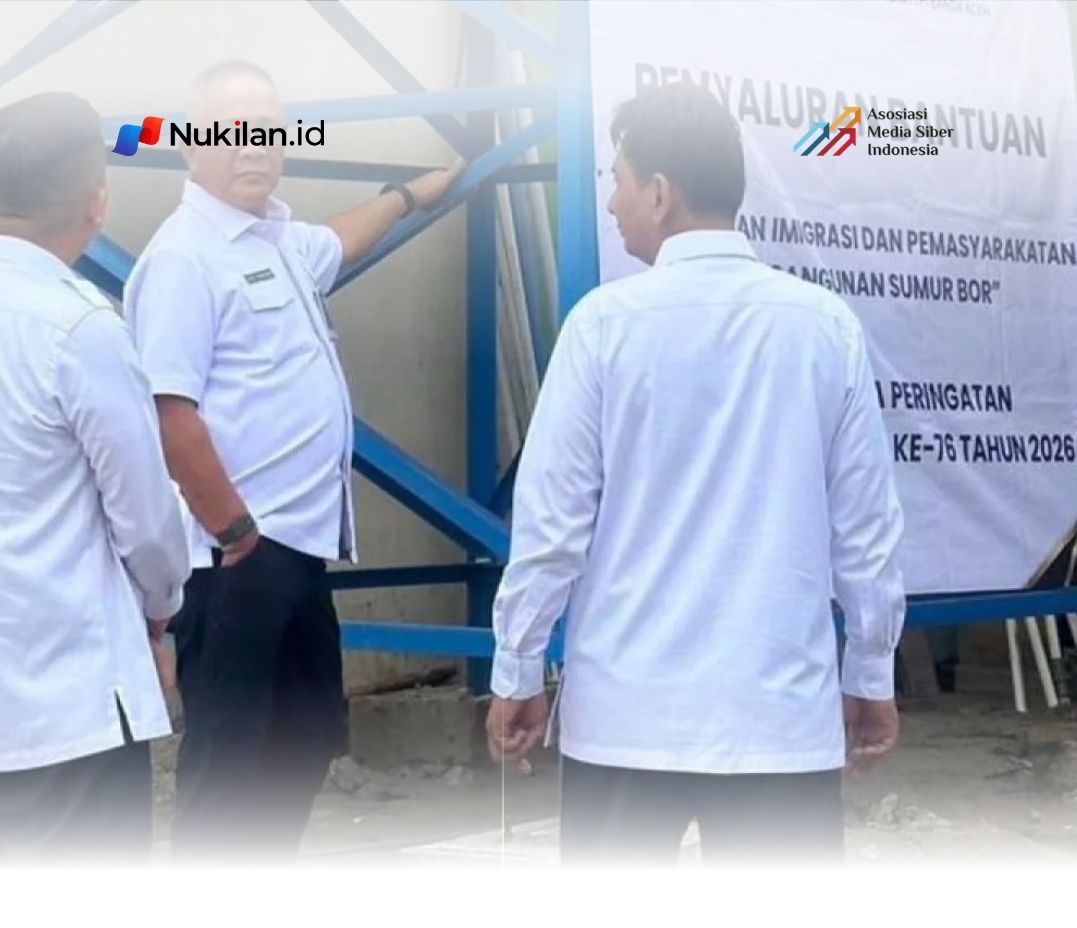 Imigrasi Aceh Bangun Sumur Bor untuk Percepat Pemulihan Wilayah Terdampak Bencana di Pidie Jaya