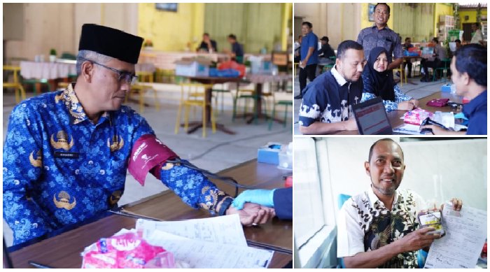 Sekretariat DPR Aceh Gelar Donor Darah Tahap I Tahun 2026. (Foto: For Nukilan)