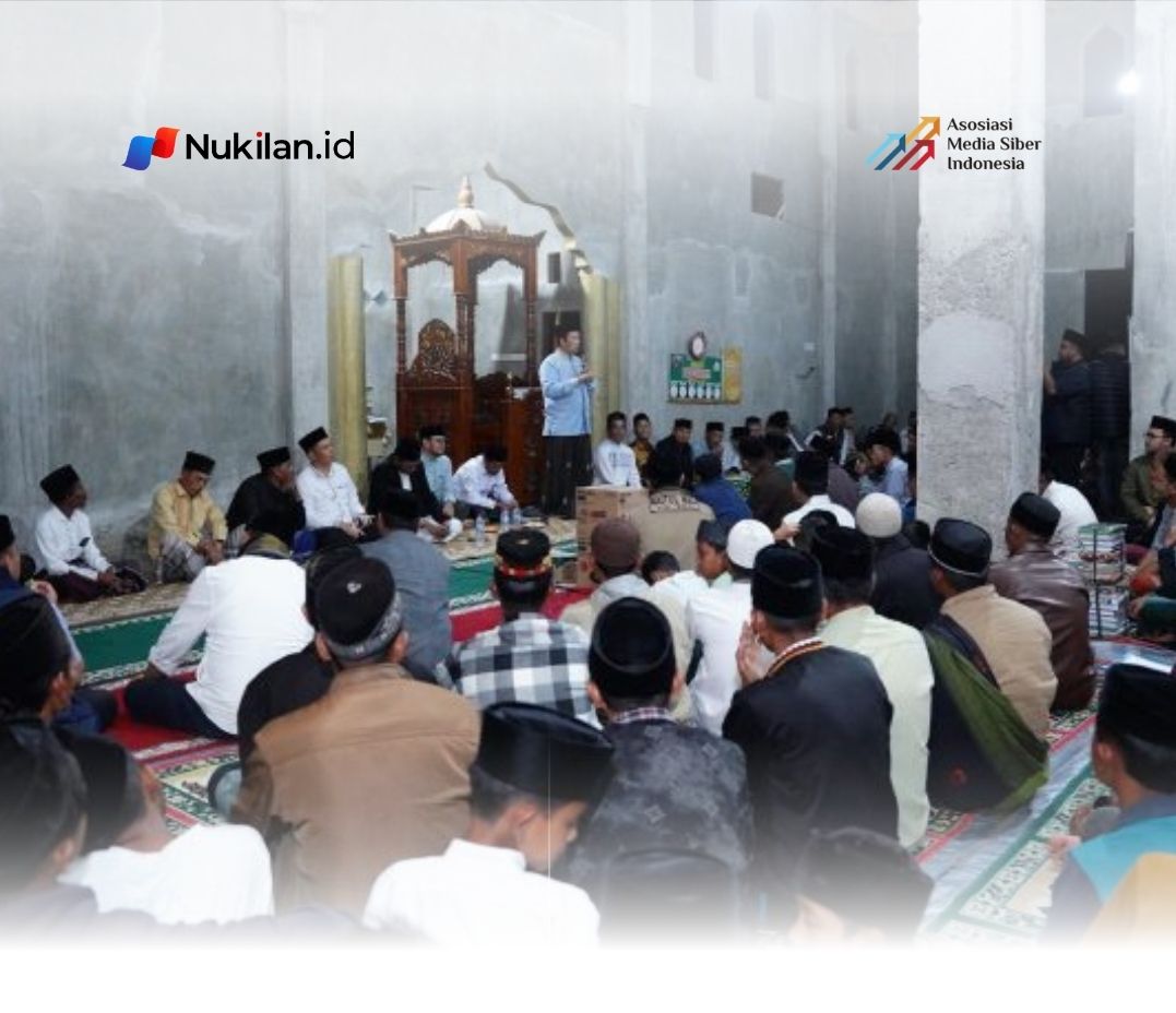 Safari Ramadan di Kampung Bah, Bupati Aceh Tengah Serahkan Bantuan dan Ajak Warga Membiasakan Membaca Al-Qur’an. (Foto: For Nukilan)