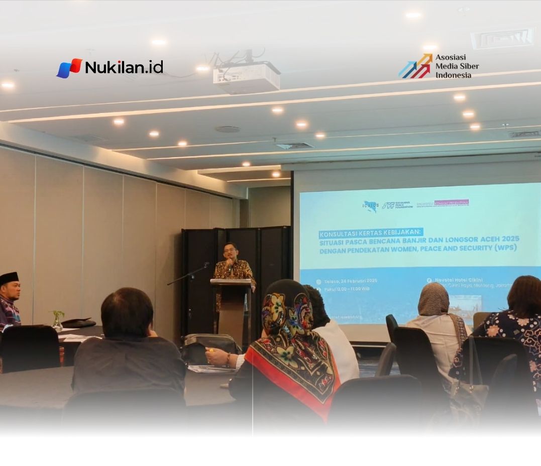 ICAIOS Angkat Dampak Banjir Aceh 2025 ke Forum Nasional, Policy Brief Dibahas Bersama Wamen PPPA di Jakarta. (Foto: For Nukilan)