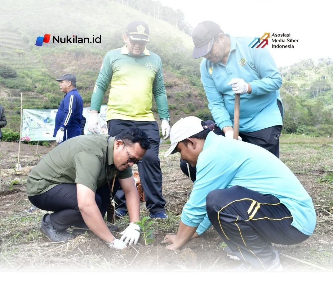 Kemenag dan BI Tanam 5.000 Pohon Kopi di Aceh Tengah, Dorong Wakaf Produktif Berbasis Ekonomi Umat. (Foto: For Nukilan)