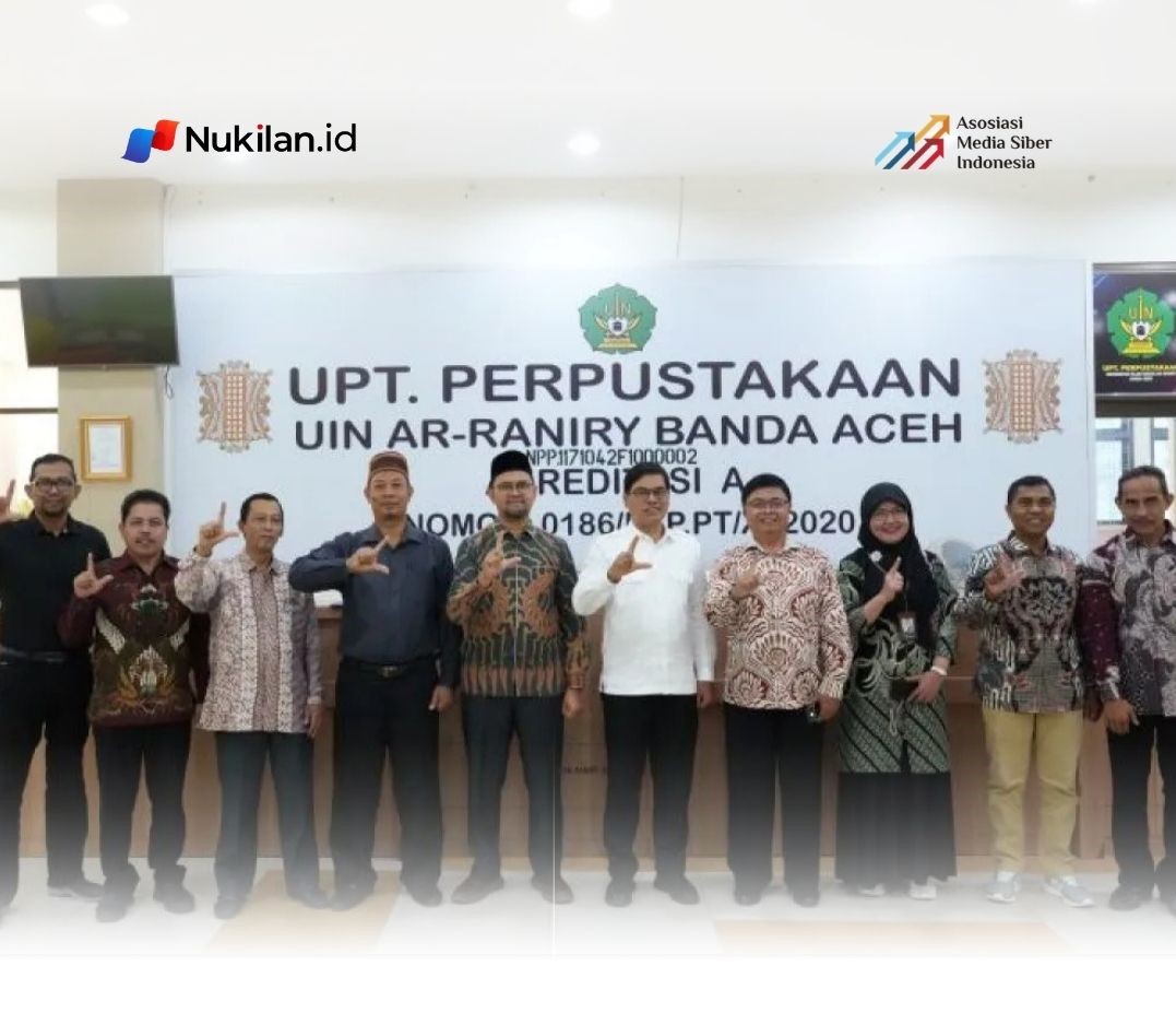 Perpustakaan UIN Ar-Raniry Banda Aceh Raih Akreditasi Unggul dari Perpustakaan Nasional Republik Indonesia. (Foto: For Nukilan)