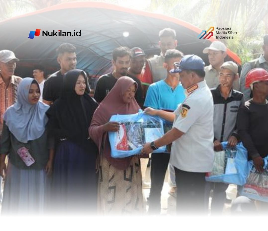 Kasatgas Tito saat melakukan kunjungan kerja ke Dusun Kareung, Desa Buket Linteung, Kecamatan Langkahan, Aceh Utara, Jumat (20/2/2026). (Foto: Satgas PRR)