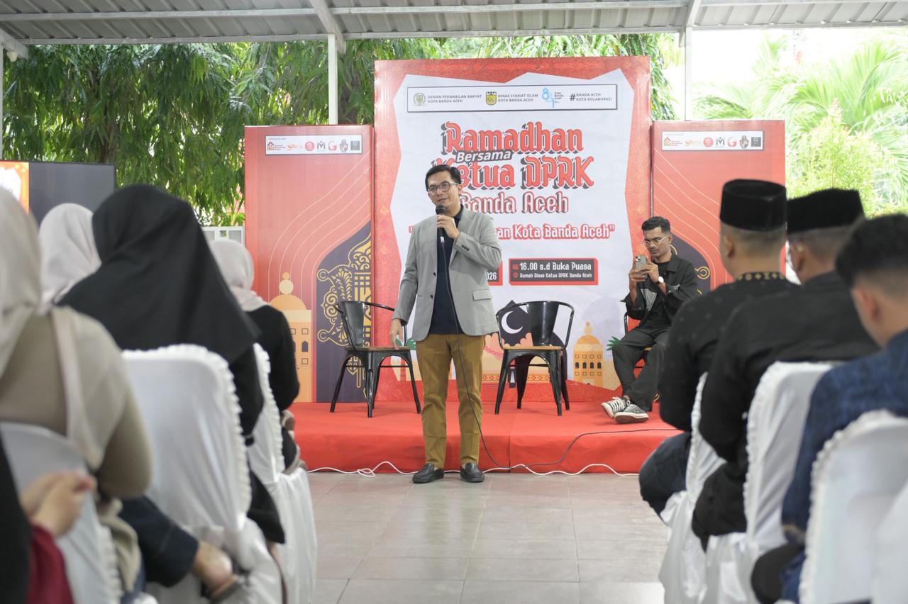 Ramadhan Bersama Ketua DPRK Banda Aceh Dorong Anak Muda Sebarkan Konten Positif di Media Sosial. (Foto: For NUKILAN)