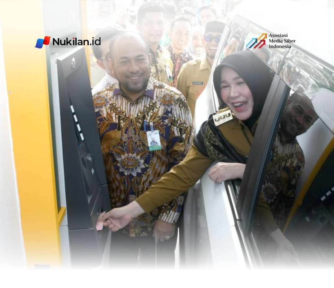 Illiza Resmikan ATM Drive Thru Bank Aceh Syariah di Kawasan Masjid Raya. (Foto: For Nukilan)
