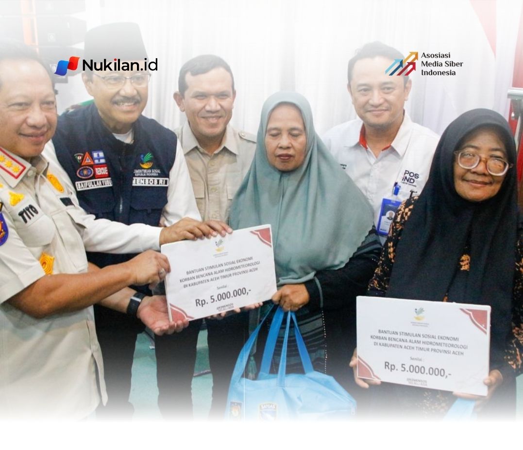 Kasatgas PRR Pascabencana Sumatera Muhammad Tito Karnavian dalam kegiatan Penyerahan Bantuan Pemerintah untuk Penanganan Korban Bencana Alam di Wilayah Sumatera di Pendopo Bupati Aceh Timur, Aceh, Senin (16/3/2026).(FOTO: Dok. Satgas PRR)